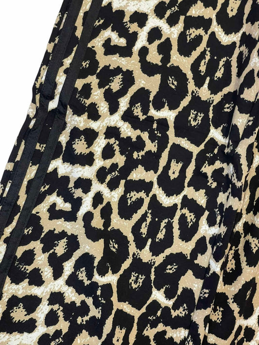 Liitle Star Leopard φόρμα Με δαντελένιο αξεσουάρ λουλούδι.