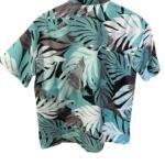 Tropical Mint Allover Print Shirt