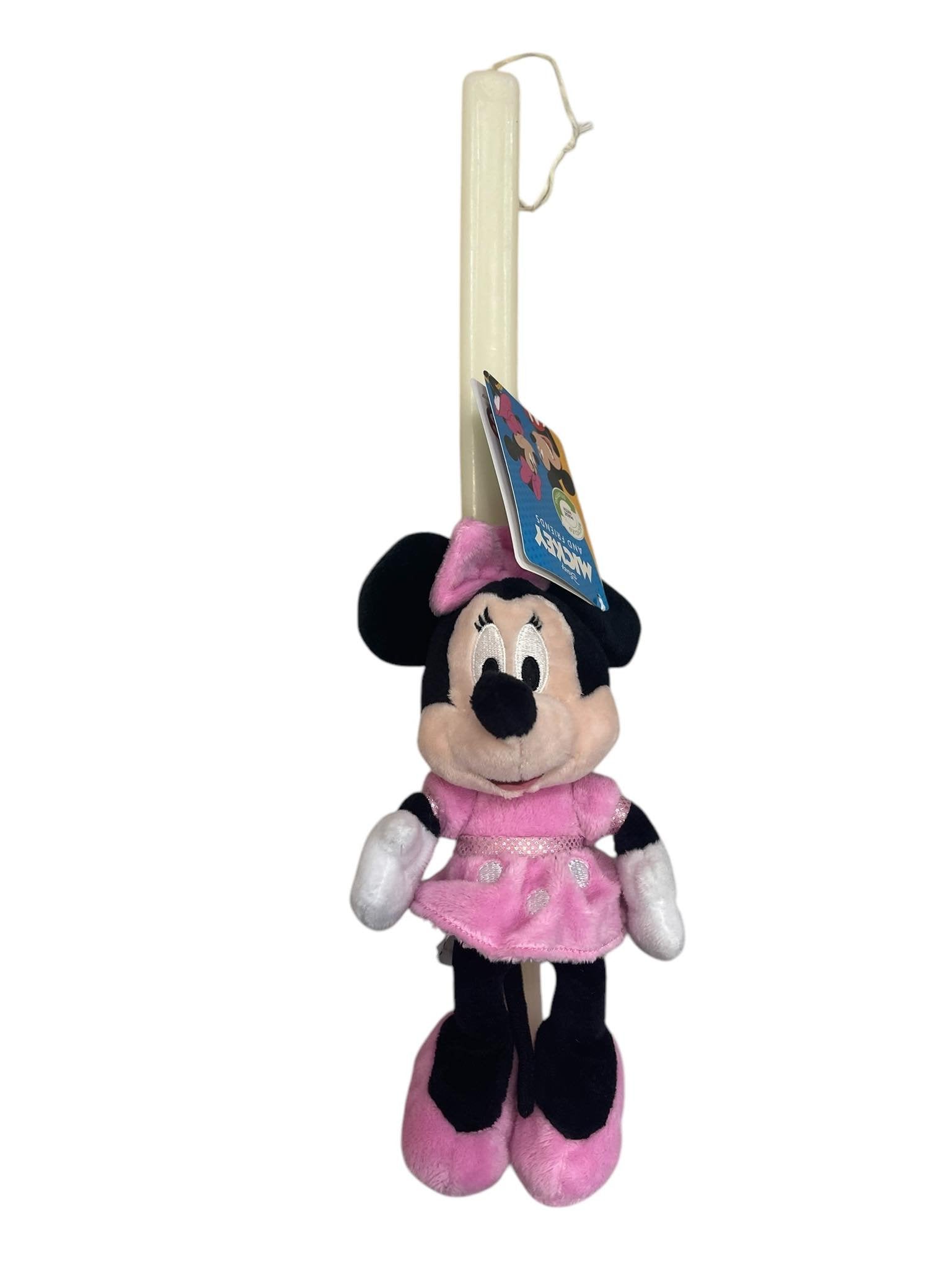 ​Σετ σαλοπέτας Minnie, συνδυασμένο με πασχαλινή λαμπάδα Minnie